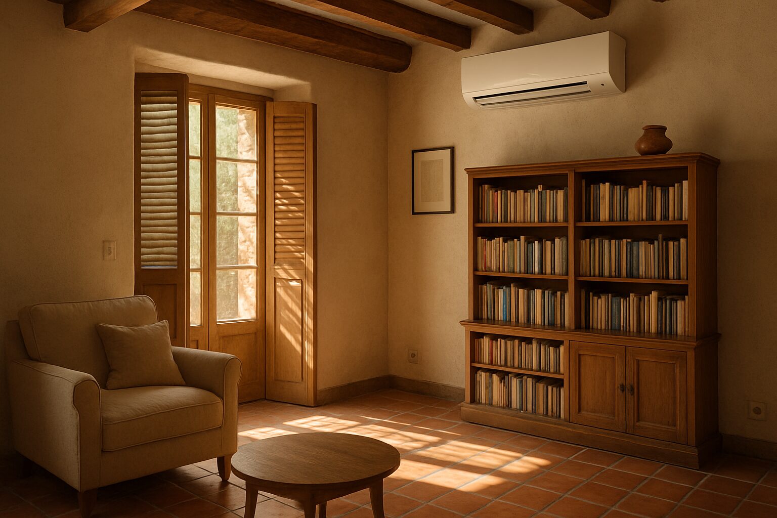 Unité murale multi-split dans un salon à Montauban – confort d’été discret