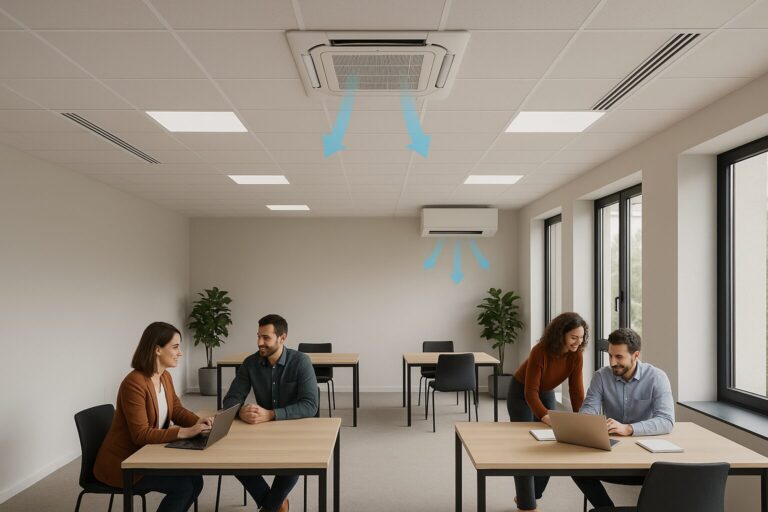 Cassette, plafonnier ou gainable: quelles solutions pour open-spaces et restaurants à Toulouse ?