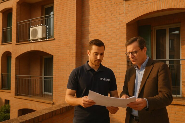 Clim et PAC en copropriété: autorisations, façade et parties communes à Toulouse/Montauban